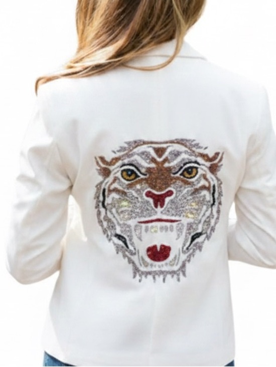 Free People Jackets & Blazers - Crystal Tiger Jacket - Sz. 14 New in Plastic